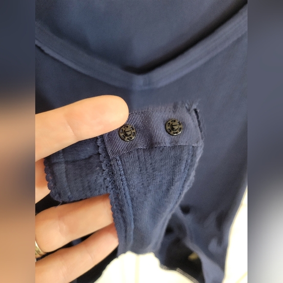 Nwot Free People Ready Or Not Bodysuit Navy Small - Picture 3 of 6